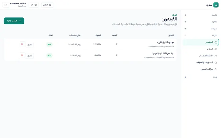 SouqMint: التجار